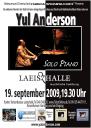 Yul Anderson Concert - LAEISZHALLE Hamburg 19.09.2009